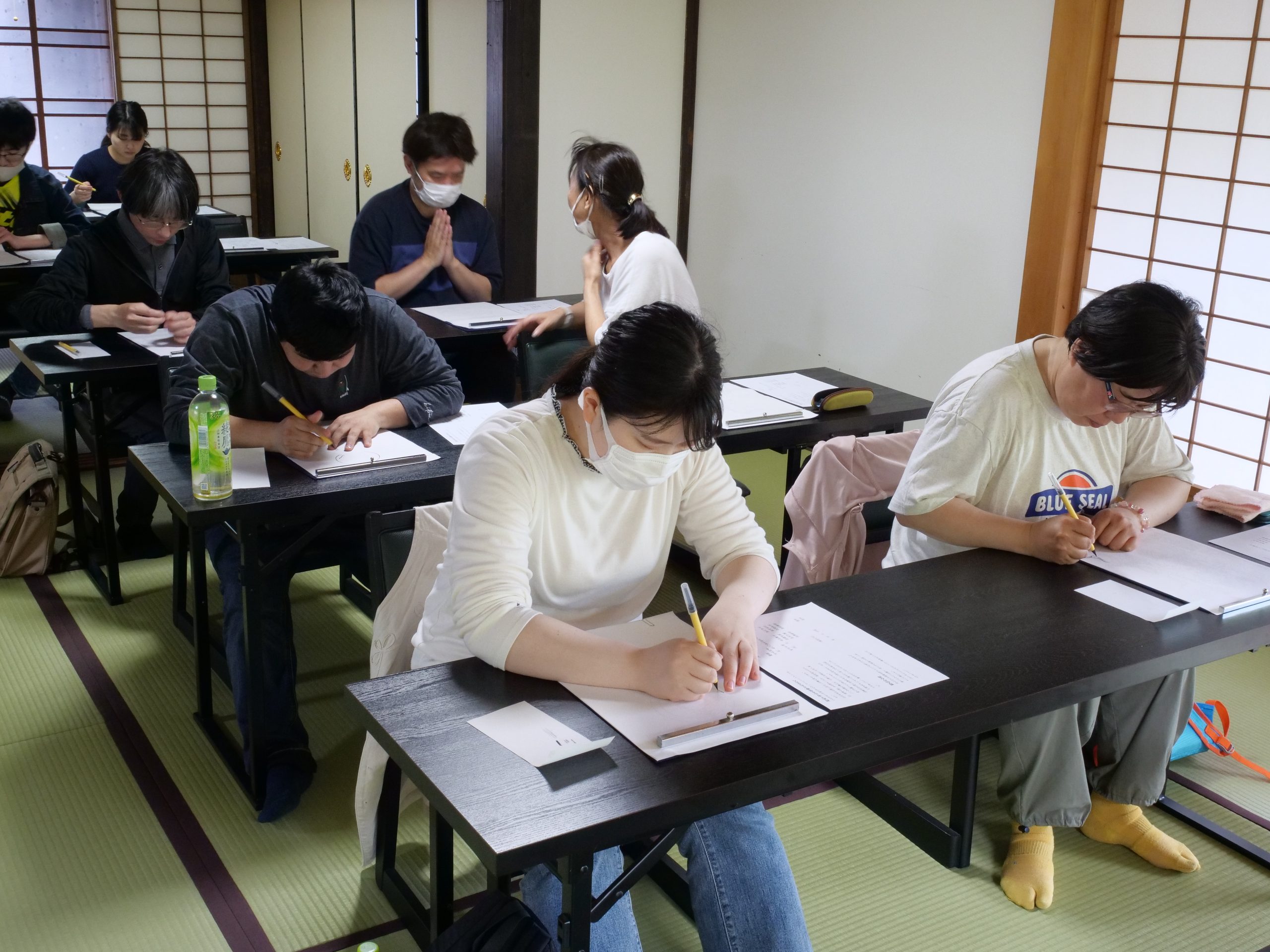 就活講座・特別編「写仏の会」を開催しました！