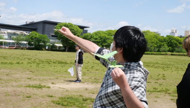 紙飛行機大会を開催いたしました