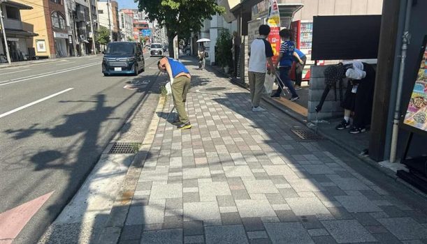 月1回の地域清掃活動！