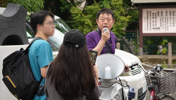 フィールドワークを実施！合同プロジェクト２日目