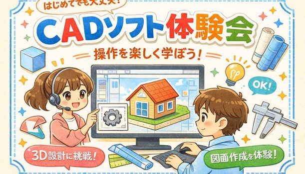 CAD体験会を開催いたします