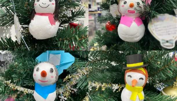 クリスマスツリー制作、いよいよ大詰め！