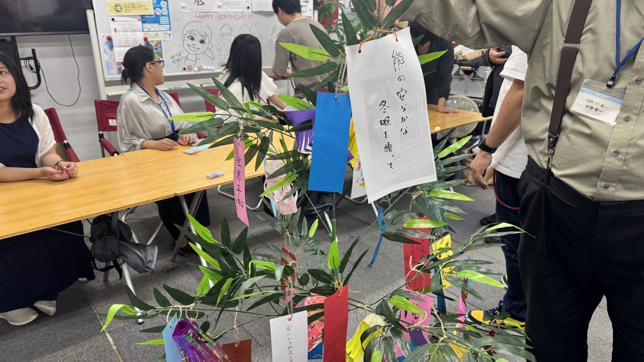 ささやかながら心を込めて。毎月の誕生日会🎉