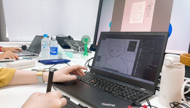 デザイン作業を見せてもらいました(/ω・＼)