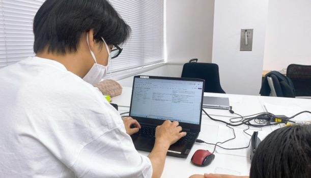 企業研究の様子を見せてもらいました(/ω・＼)