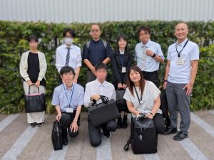 島津製作所の見学へ(｀・ω・´)✨
